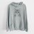 Bare Nell the Tabby Cat - Unisex Pigment Dyed Hoodie