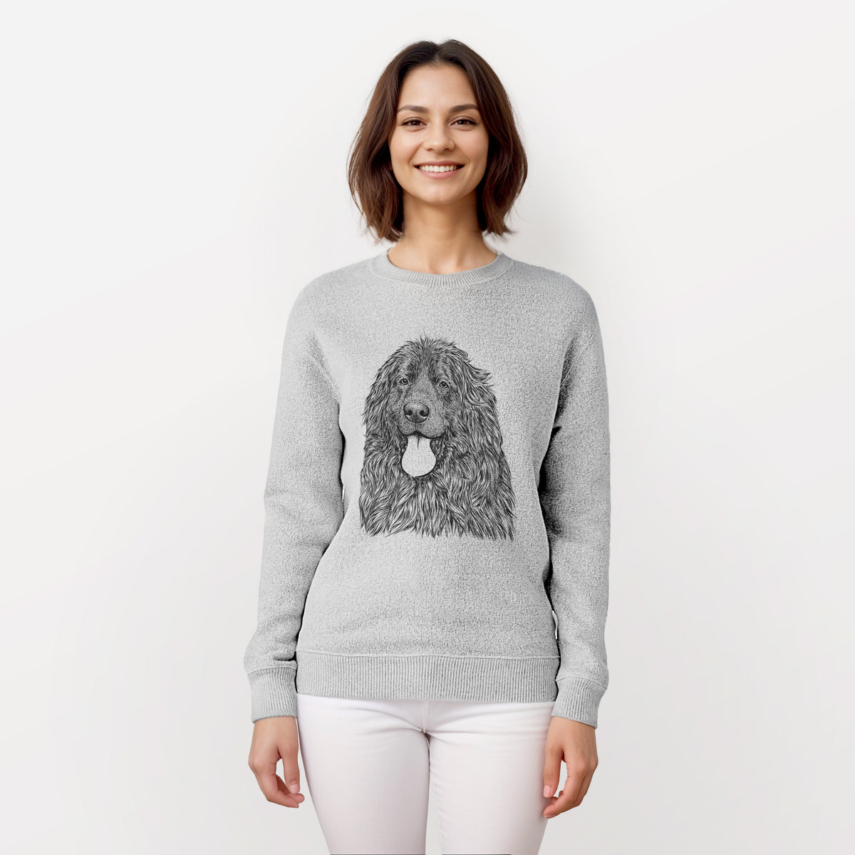Neptune the Newfoundland - Knit Sweatshirt