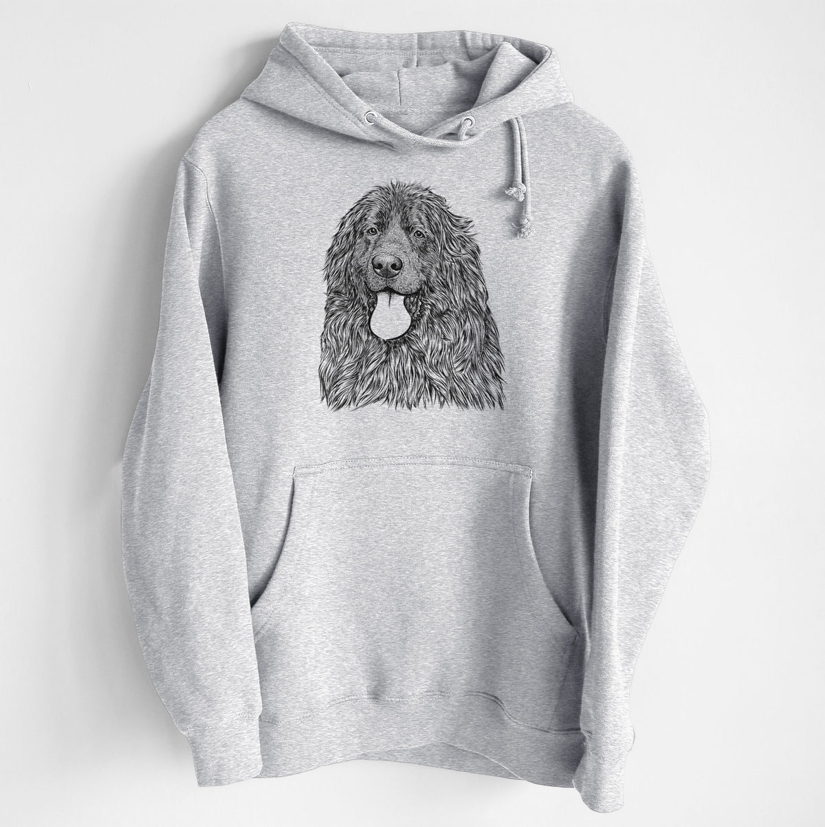 Neptune the Newfoundland- Heavyweight Fleece Hoodie