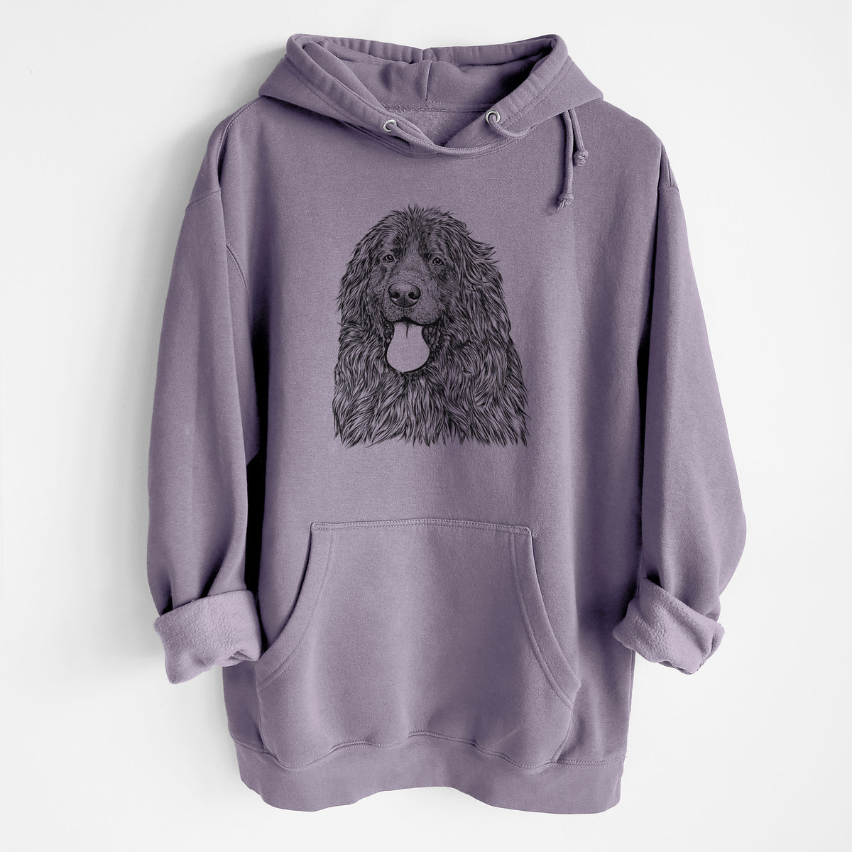 Neptune the Newfoundland- Heavyweight Fleece Hoodie