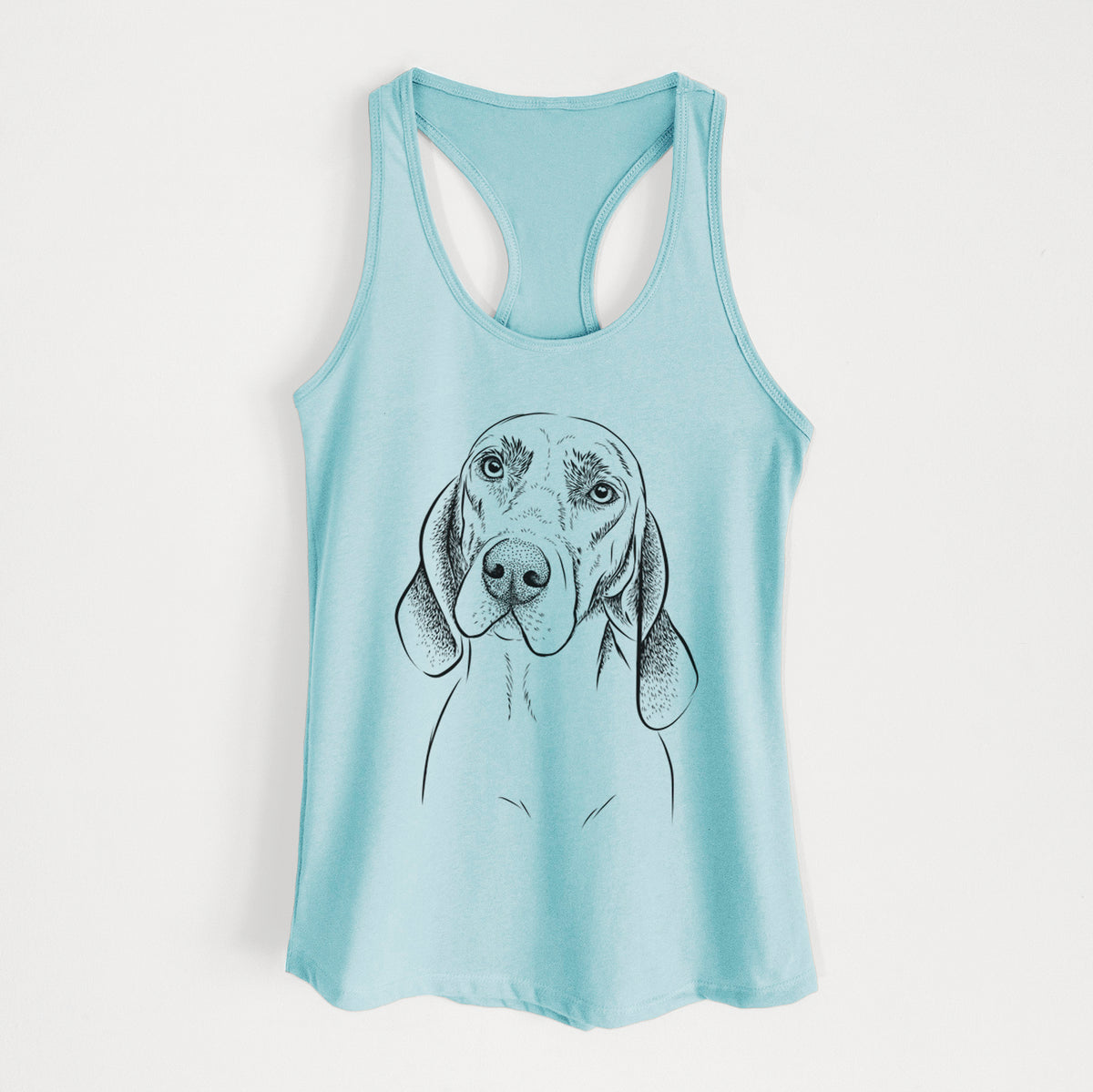 Norman the Plott Hound - Women's Racerback Tanktop