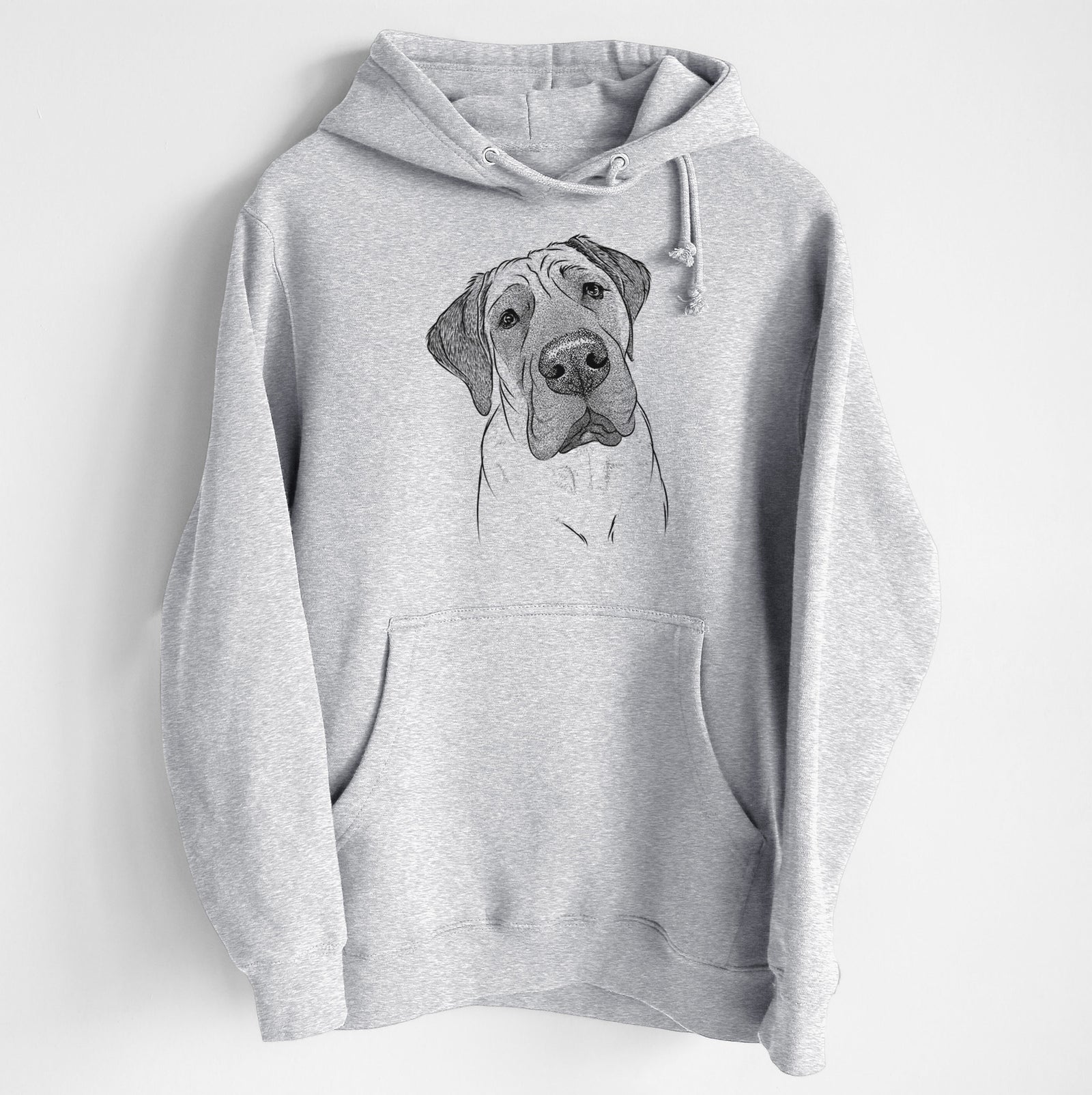 Nutterbutter the English Mastiff- Heavyweight Fleece Hoodie
