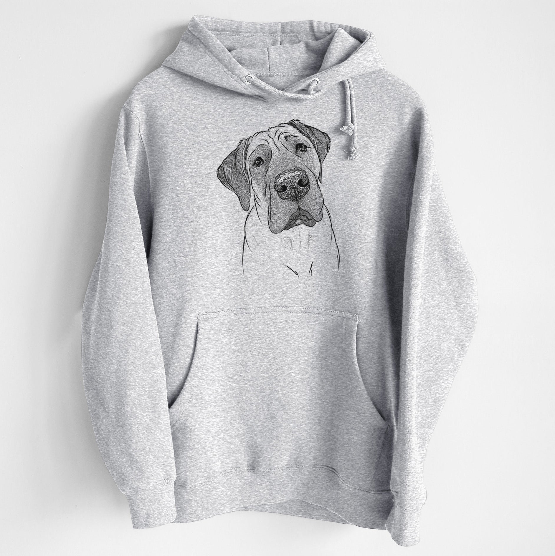 Nutterbutter the English Mastiff- Heavyweight Fleece Hoodie