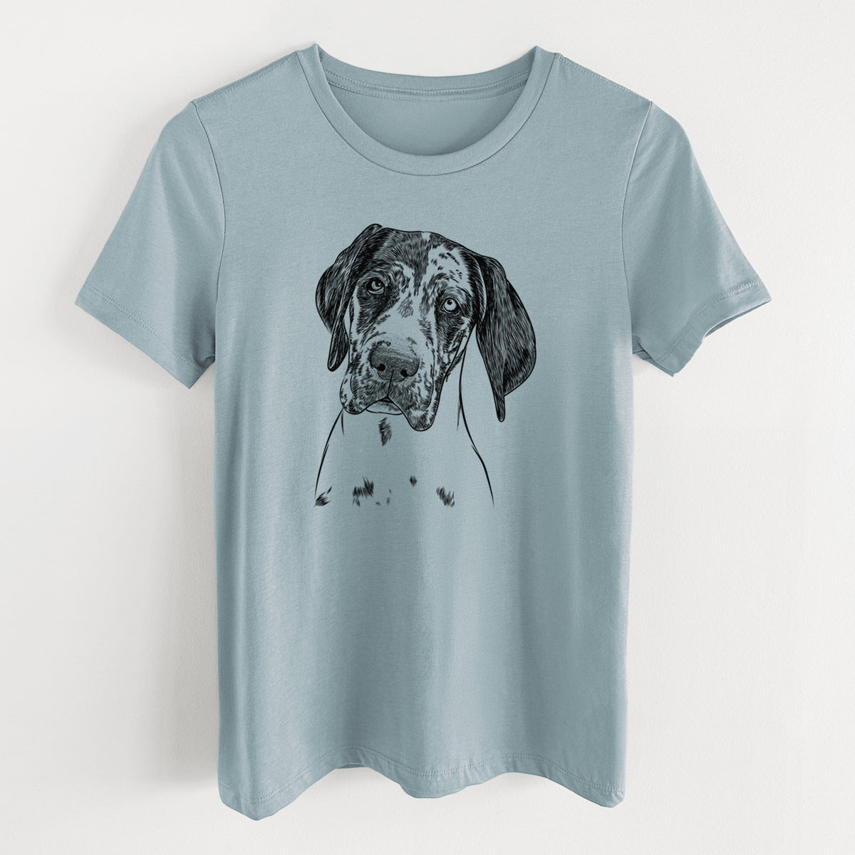 Bare Nyx the Great Dane - Women's Lightweight Relaxed Fit 100% Cotton Crewneck