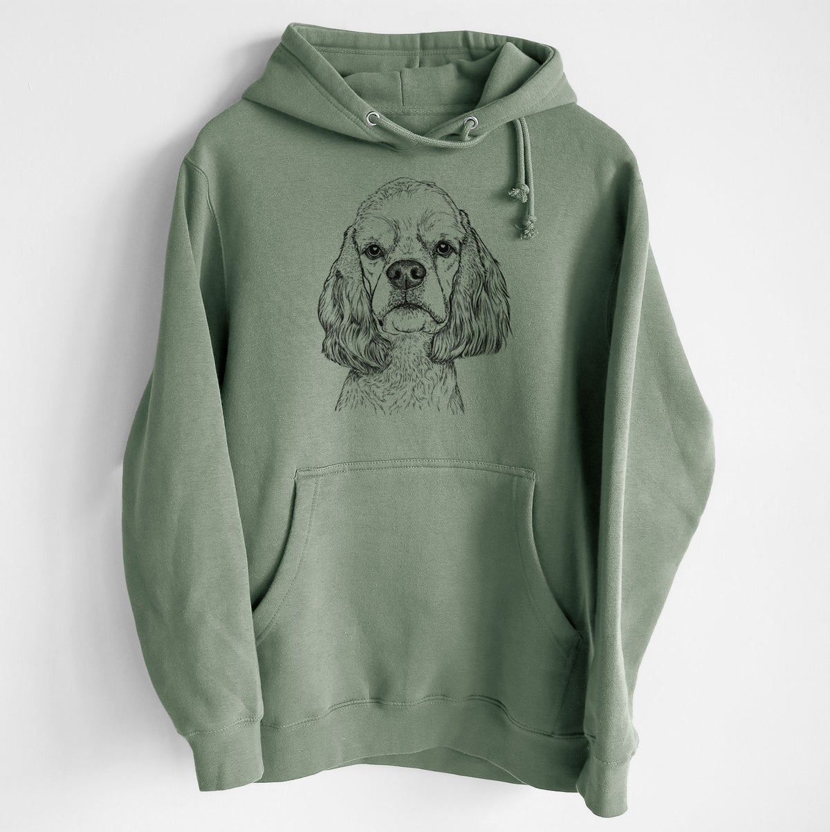 Oakley the American Cocker Spaniel- Heavyweight Fleece Hoodie