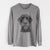 Bare Oakley the Pudelpointer - Men's Heavyweight 100% Cotton Long Sleeve