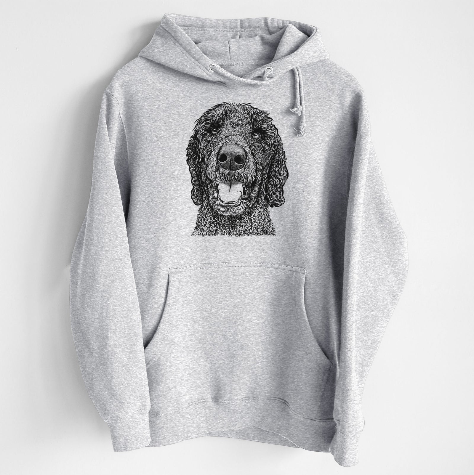 Obi James the Goldendoodle- Heavyweight Fleece Hoodie