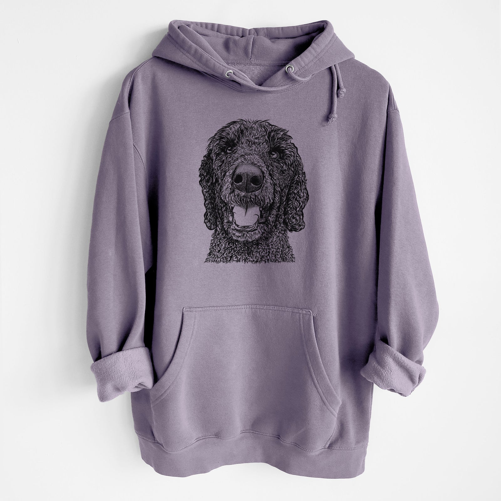 Obi James the Goldendoodle- Heavyweight Fleece Hoodie
