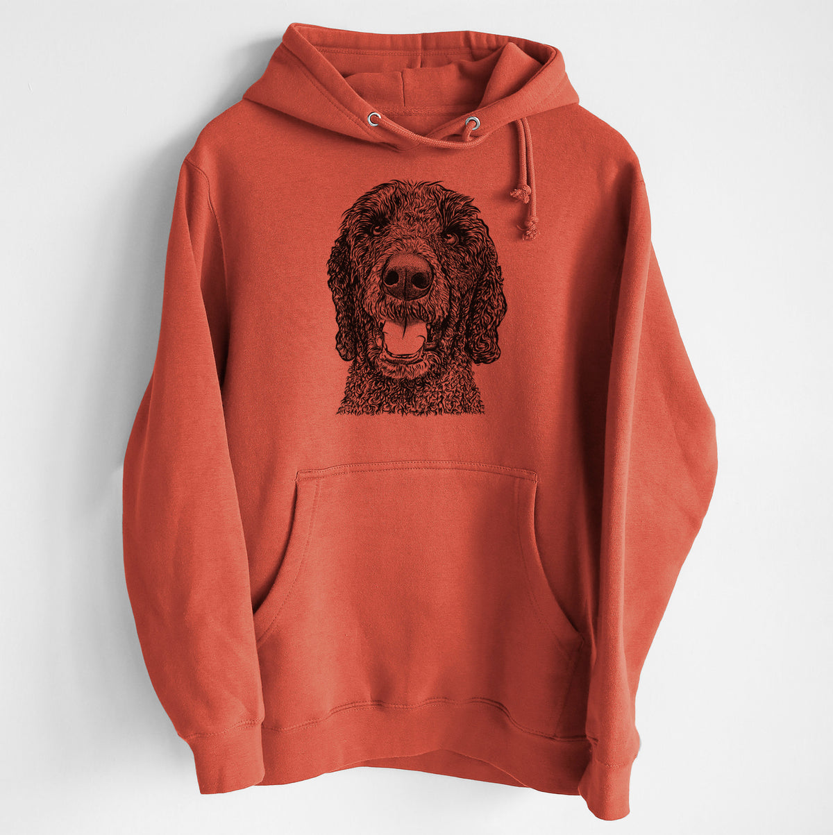 Obi James the Goldendoodle- Heavyweight Fleece Hoodie