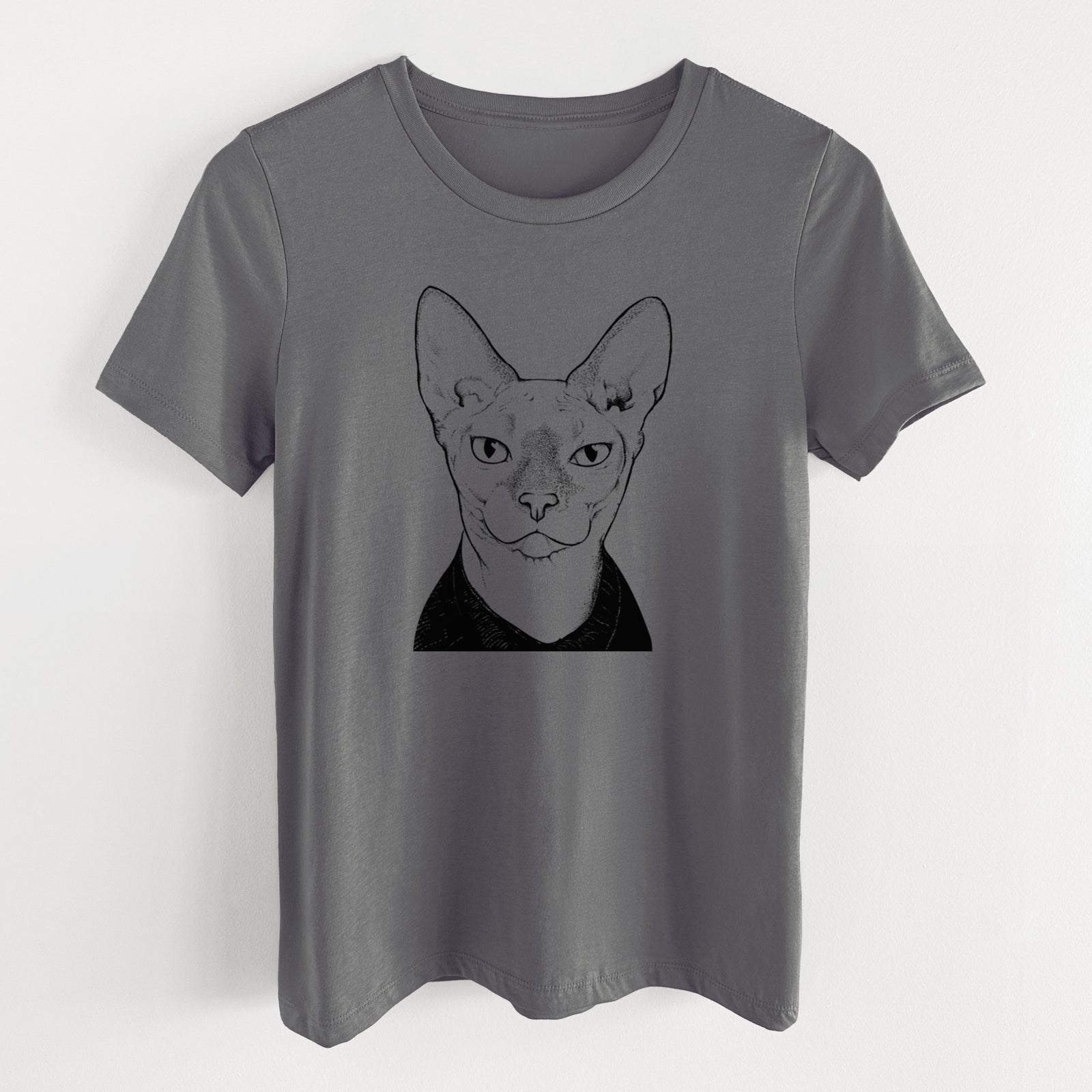 Bare Oliver Watson the Sphynx Cat - Women's Lightweight Relaxed Fit 100% Cotton Crewneck