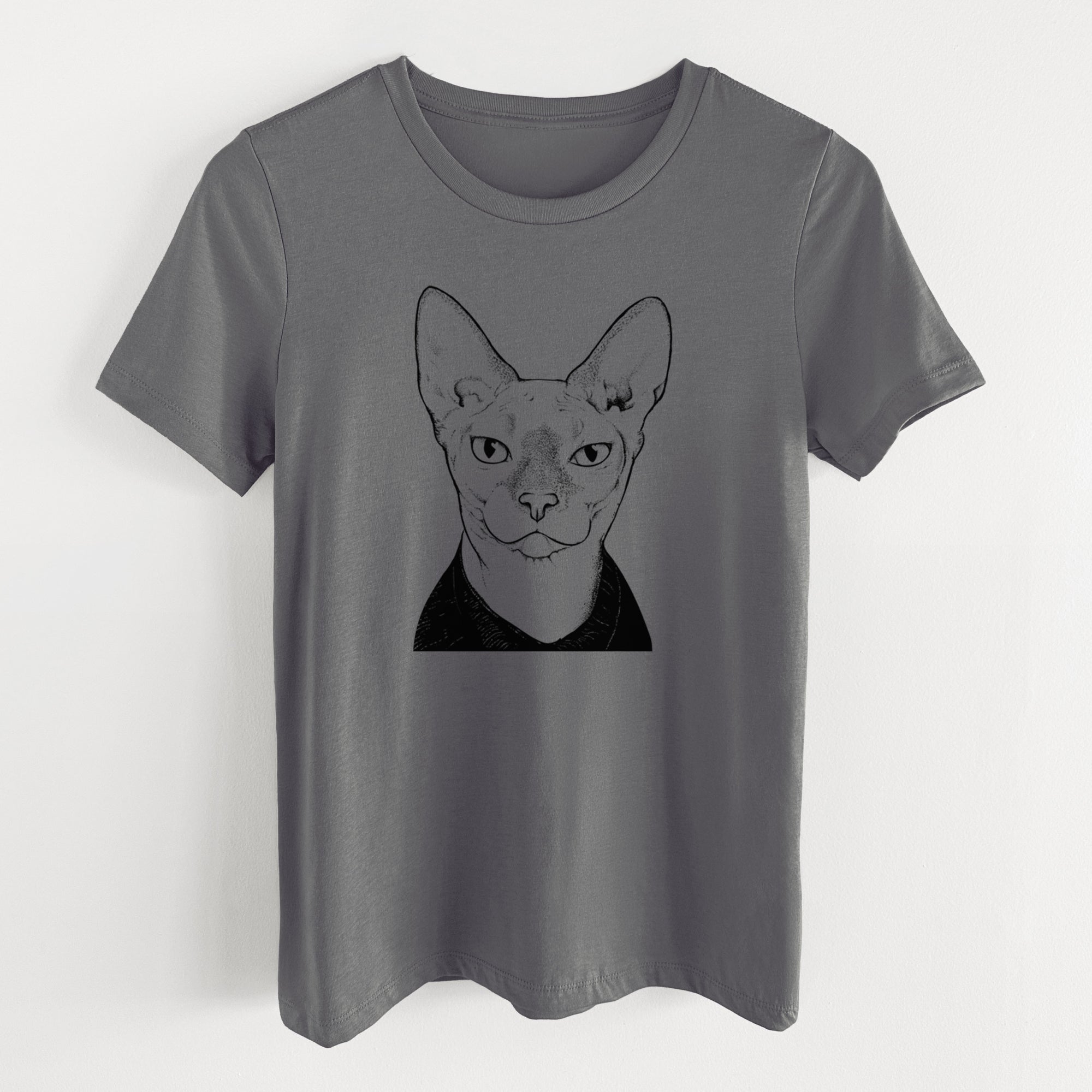 Bare Oliver Watson the Sphynx Cat - Women's Lightweight Relaxed Fit 100% Cotton Crewneck