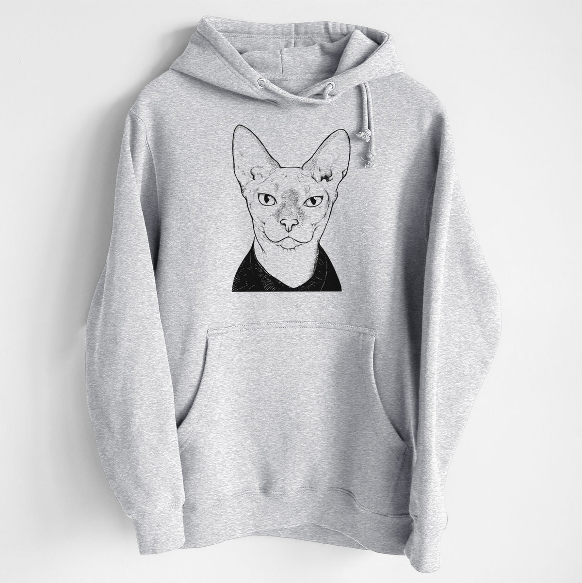 Oliver Watson the Sphynx Cat- Heavyweight Fleece Hoodie