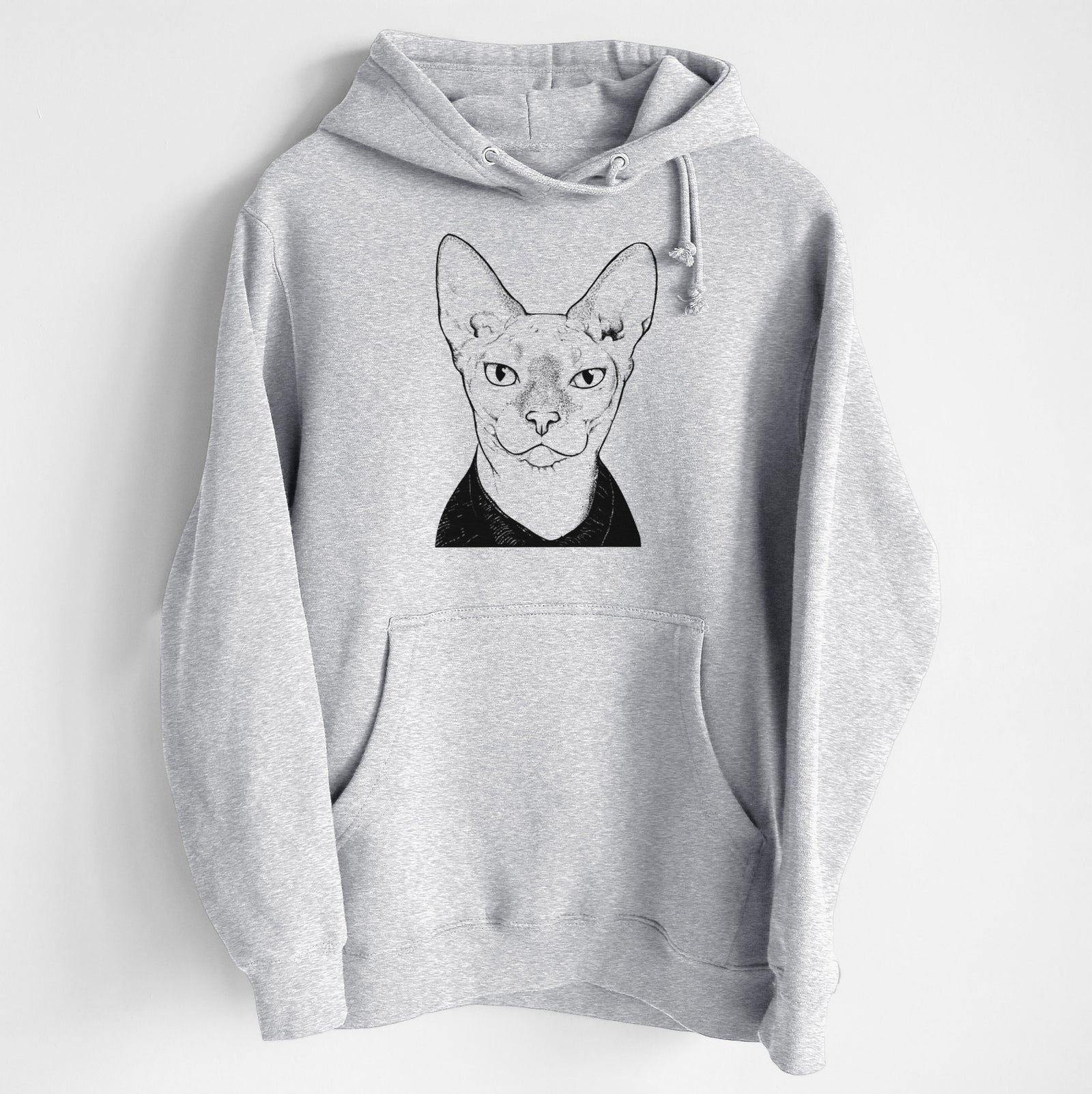 Oliver Watson the Sphynx Cat- Heavyweight Fleece Hoodie