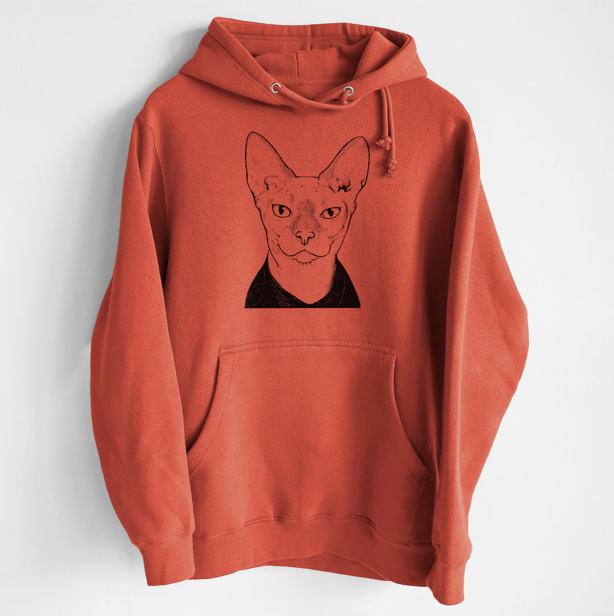 Oliver Watson the Sphynx Cat- Heavyweight Fleece Hoodie