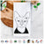 Oliver Watson the Sphynx Cat Tea Towel