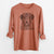 Bare Optimus the Dogue de Bordeaux - Men's Heavyweight 100% Cotton Long Sleeve