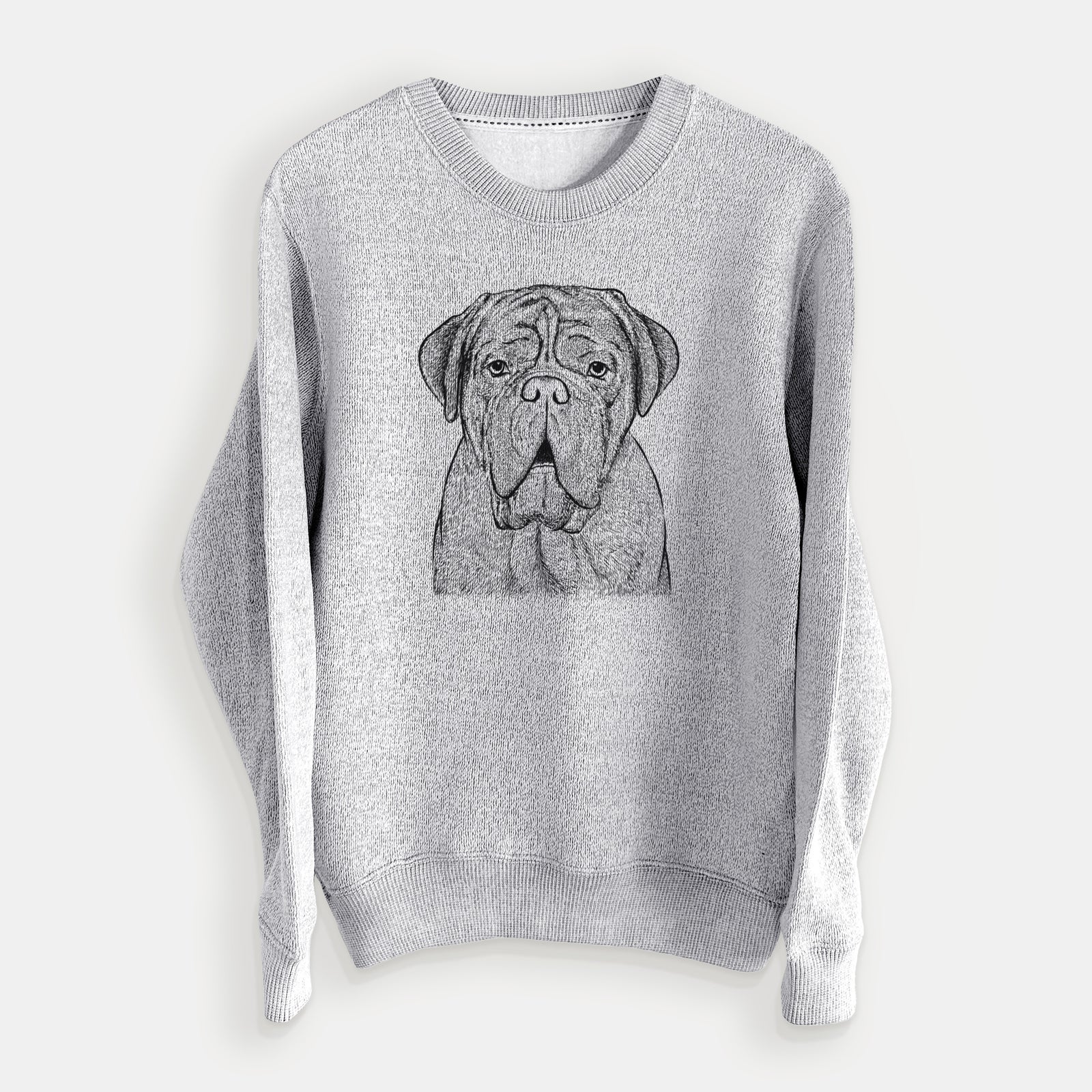Optimus the Dogue de Bordeaux - Knit Sweatshirt