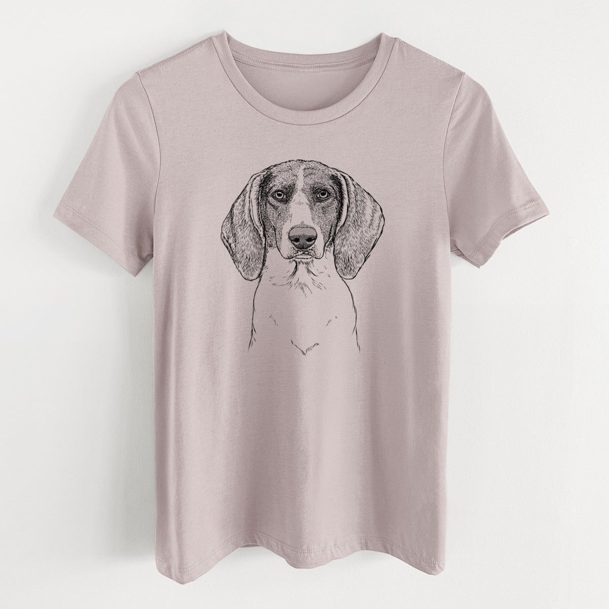 Bare Orin the Treeing Walker Coonhound - Women's Lightweight Relaxed Fit 100% Cotton Crewneck
