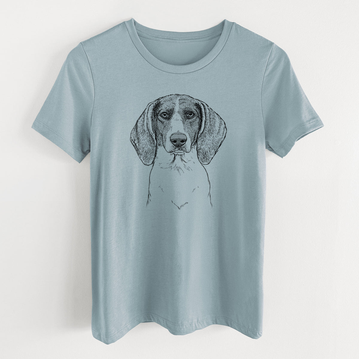 Bare Orin the Treeing Walker Coonhound - Women's Lightweight Relaxed Fit 100% Cotton Crewneck