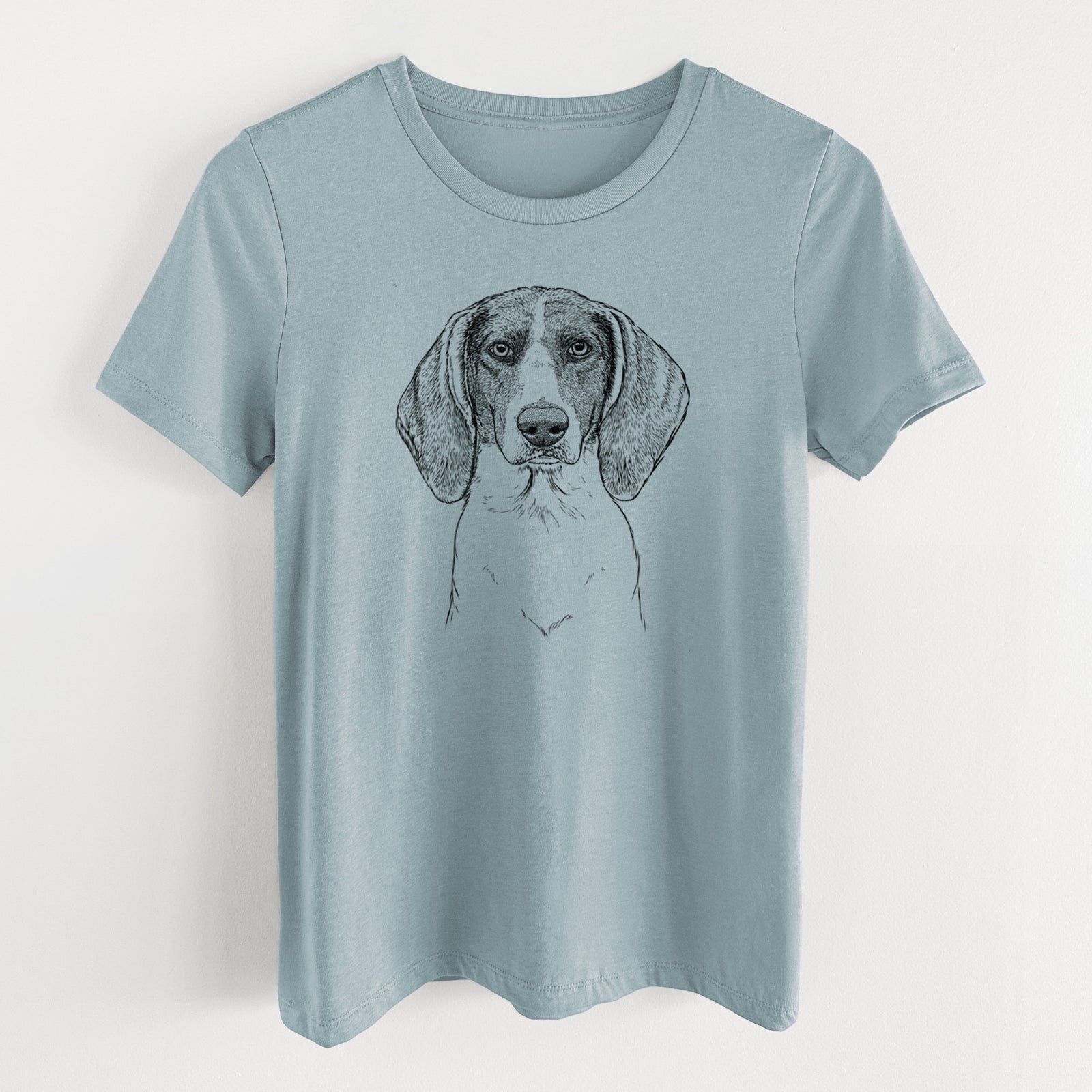 Bare Orin the Treeing Walker Coonhound - Women's Lightweight Relaxed Fit 100% Cotton Crewneck