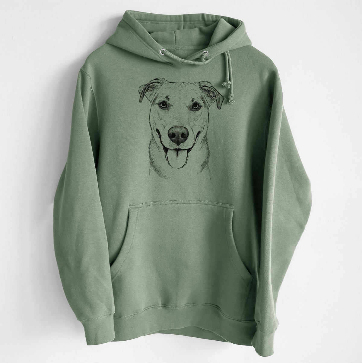 Padre the Pitbull Mix- Heavyweight Fleece Hoodie