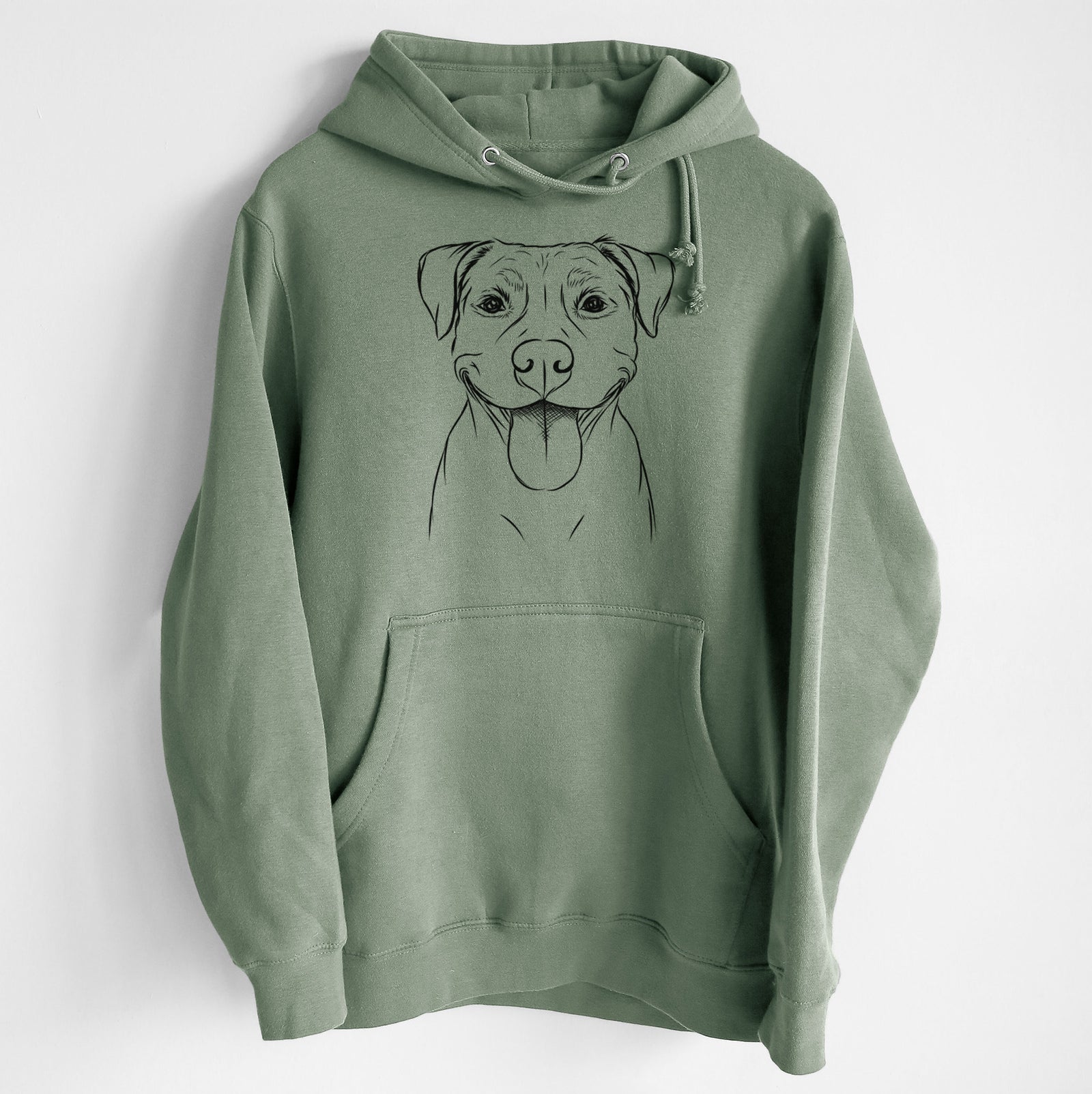 Parker the Pitbull- Heavyweight Fleece Hoodie