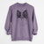 Bare Patrick the Papillon - Unisex Pigment Dyed Crew Sweatshirt