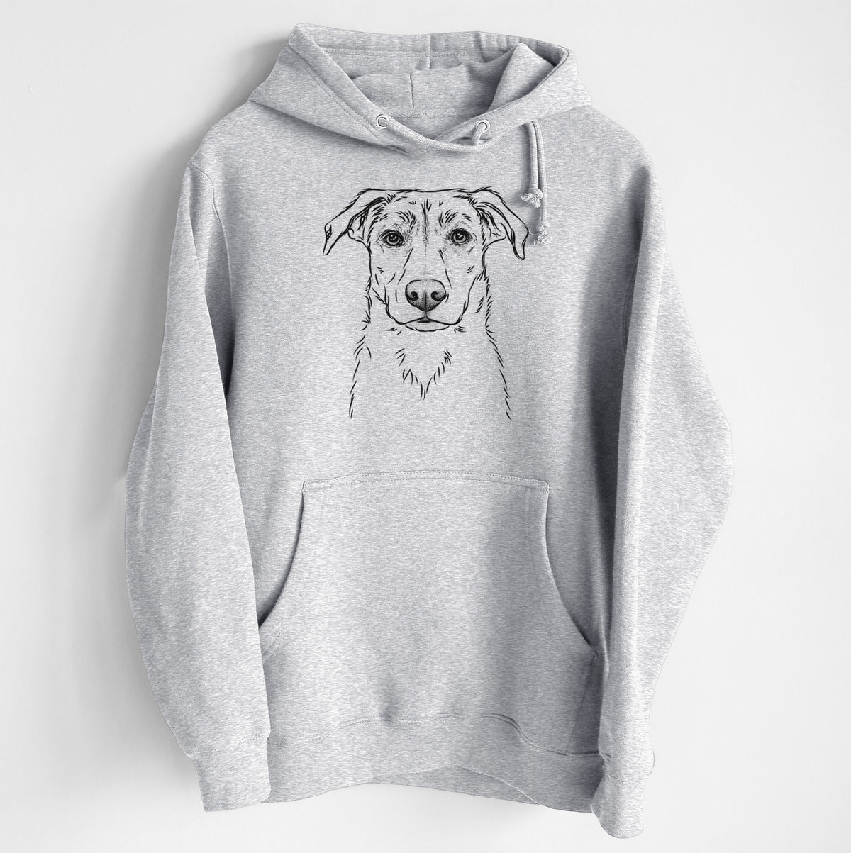 Peanut the Lab Mix- Heavyweight Fleece Hoodie