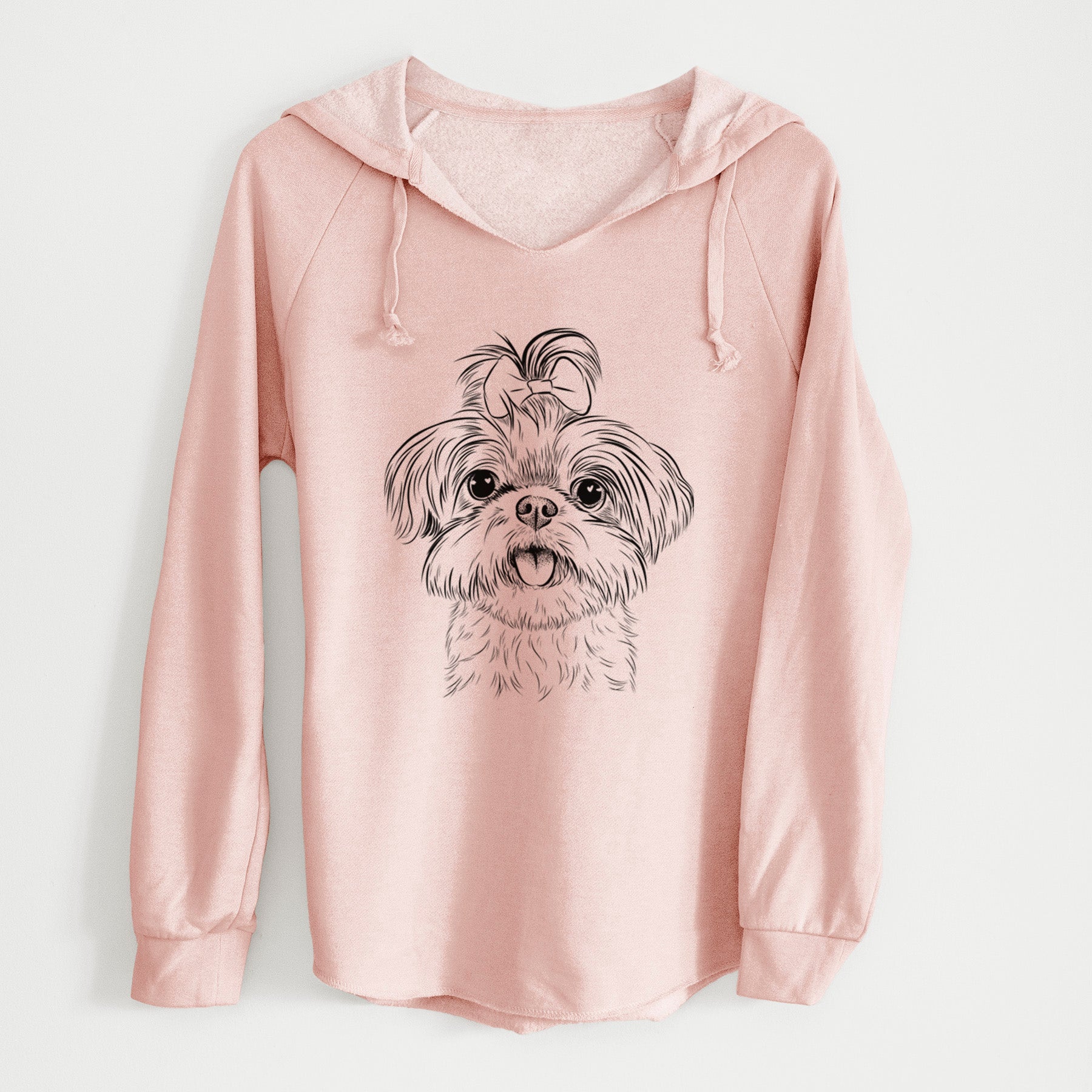 Bare Pebbles the Shorkie - Cali Wave Hooded Sweatshirt