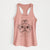 Pebbles the Shorkie - Women's Racerback Tanktop