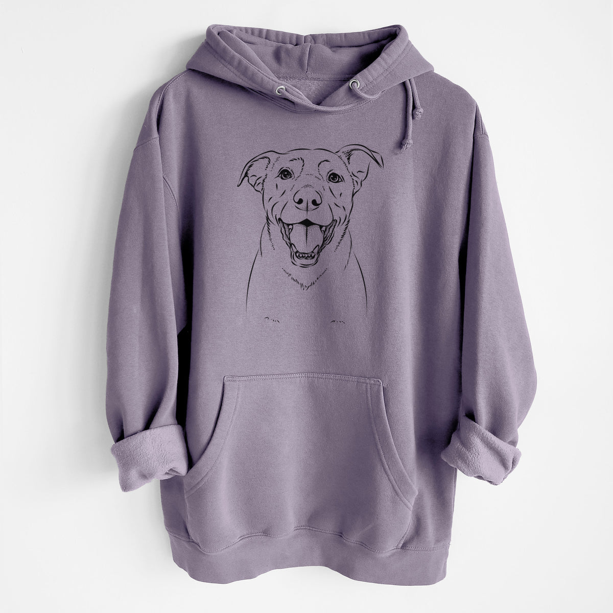 Pele the Lab Mix- Heavyweight Fleece Hoodie