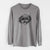 Bare Pepper the Shihpoo - Men's Heavyweight 100% Cotton Long Sleeve