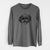 Bare Pepper the Shihpoo - Men's Heavyweight 100% Cotton Long Sleeve