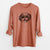 Bare Pepper the Shihpoo - Men's Heavyweight 100% Cotton Long Sleeve