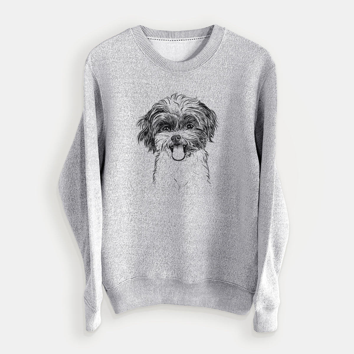 Pepper the Shihpoo - Knit Sweatshirt