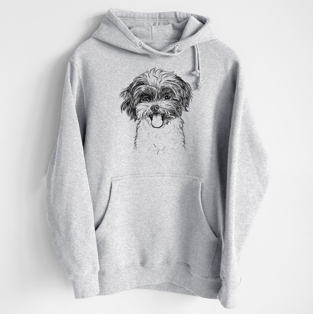Pepper the Shihpoo- Heavyweight Fleece Hoodie