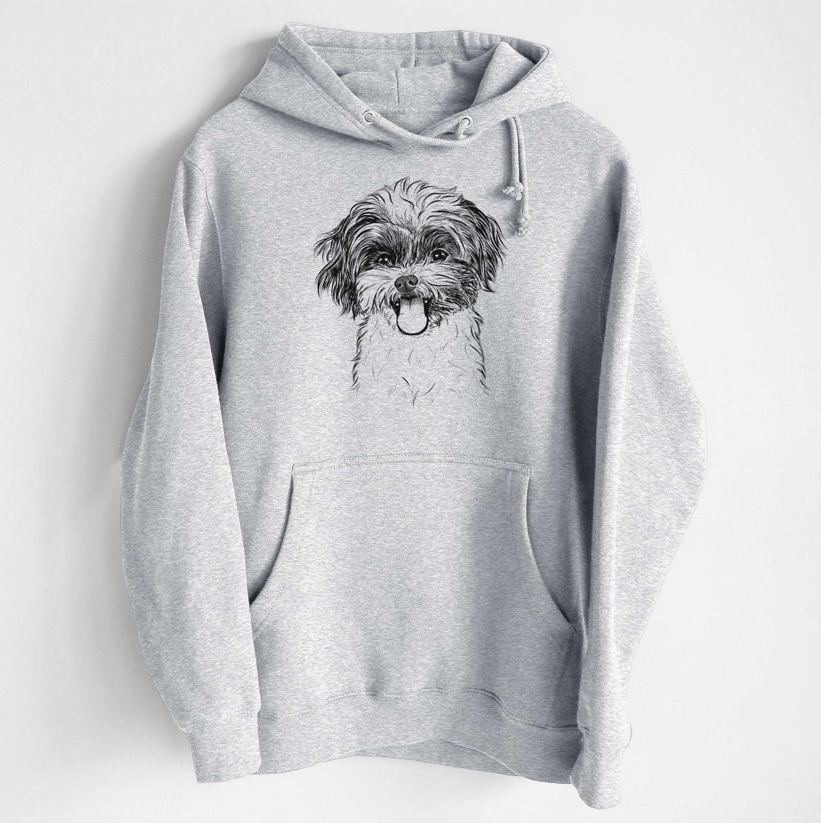 Pepper the Shihpoo- Heavyweight Fleece Hoodie