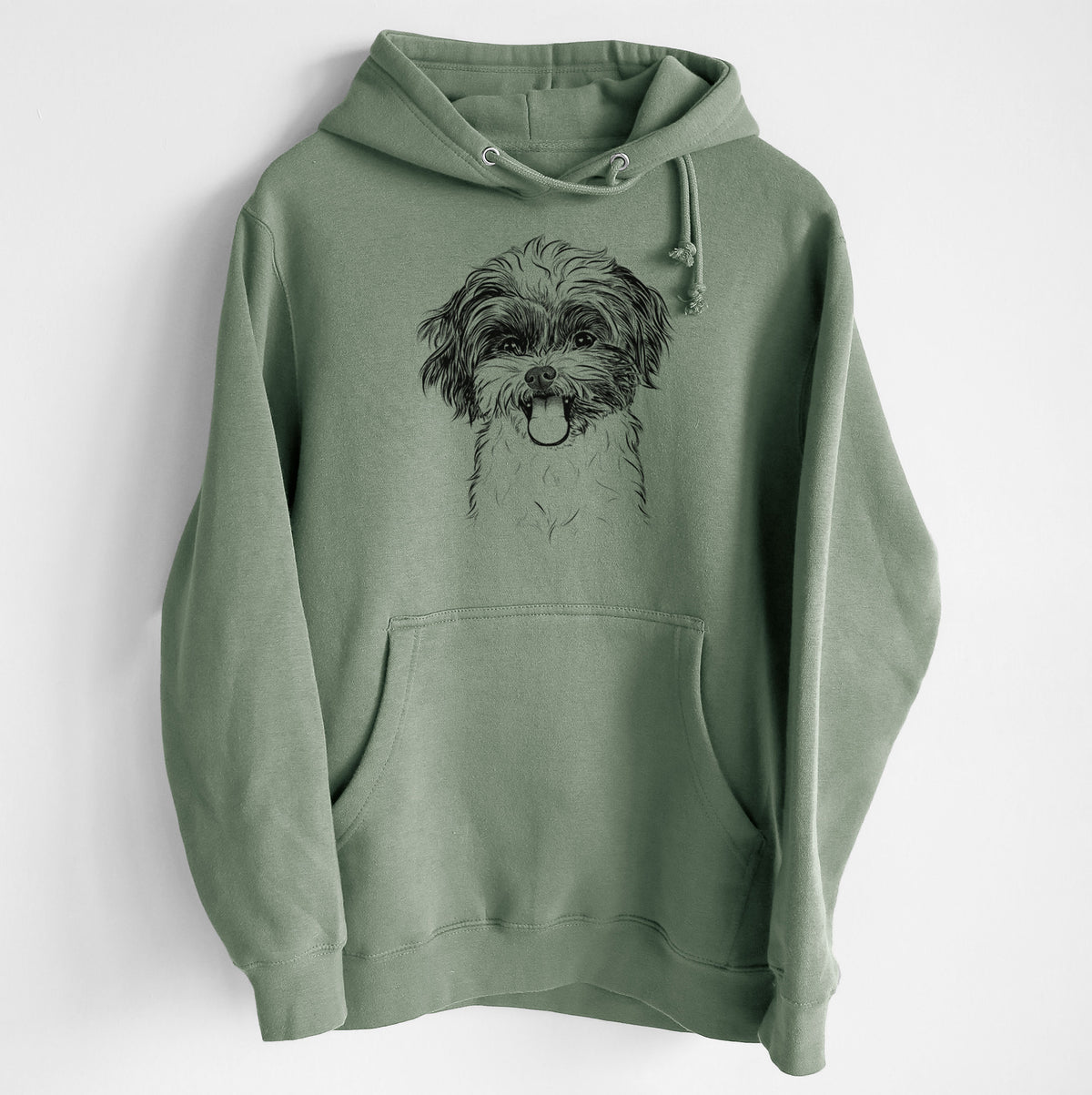 Pepper the Shihpoo- Heavyweight Fleece Hoodie