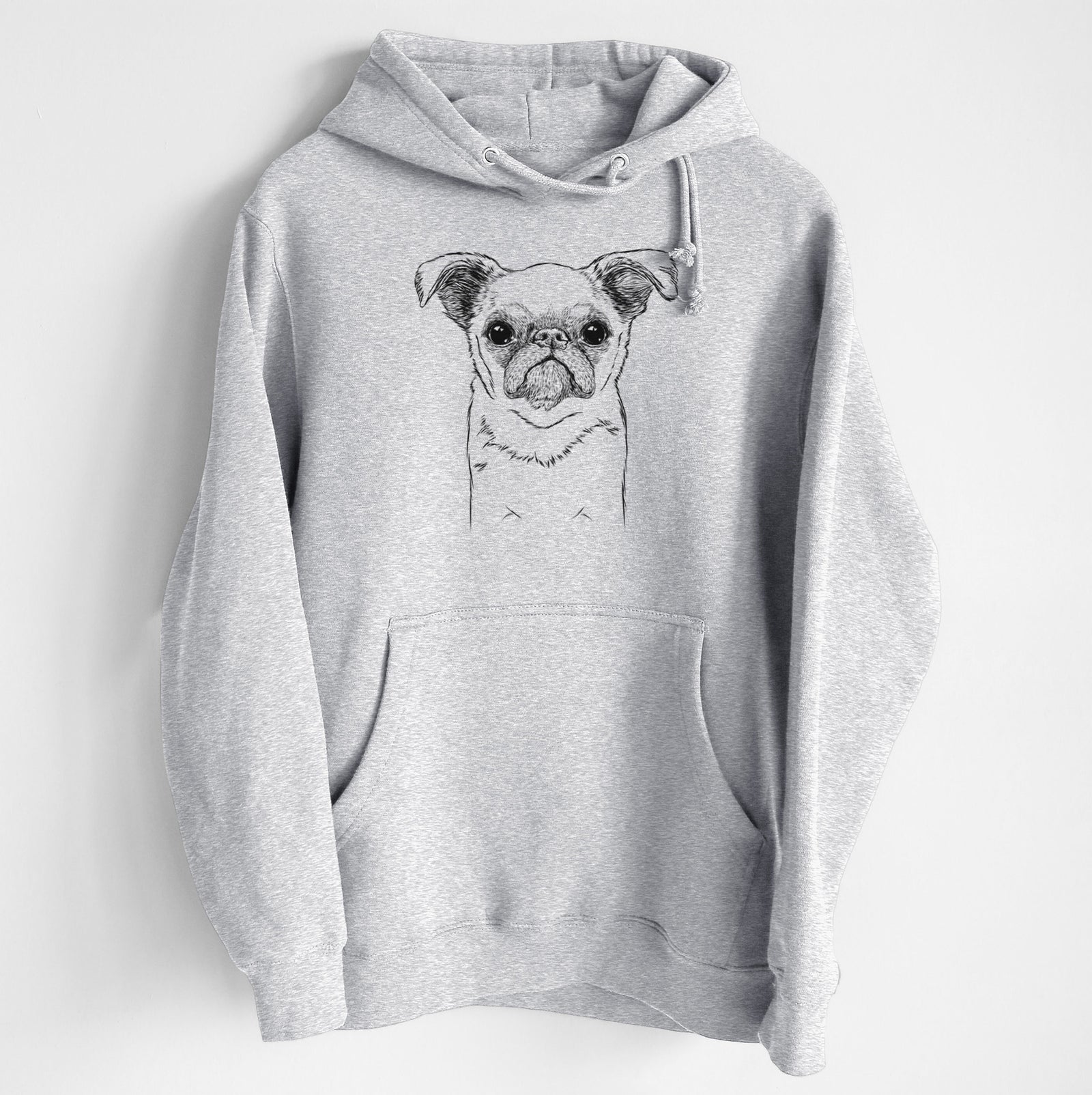 Petit Penny the Brussels Griffon- Heavyweight Fleece Hoodie