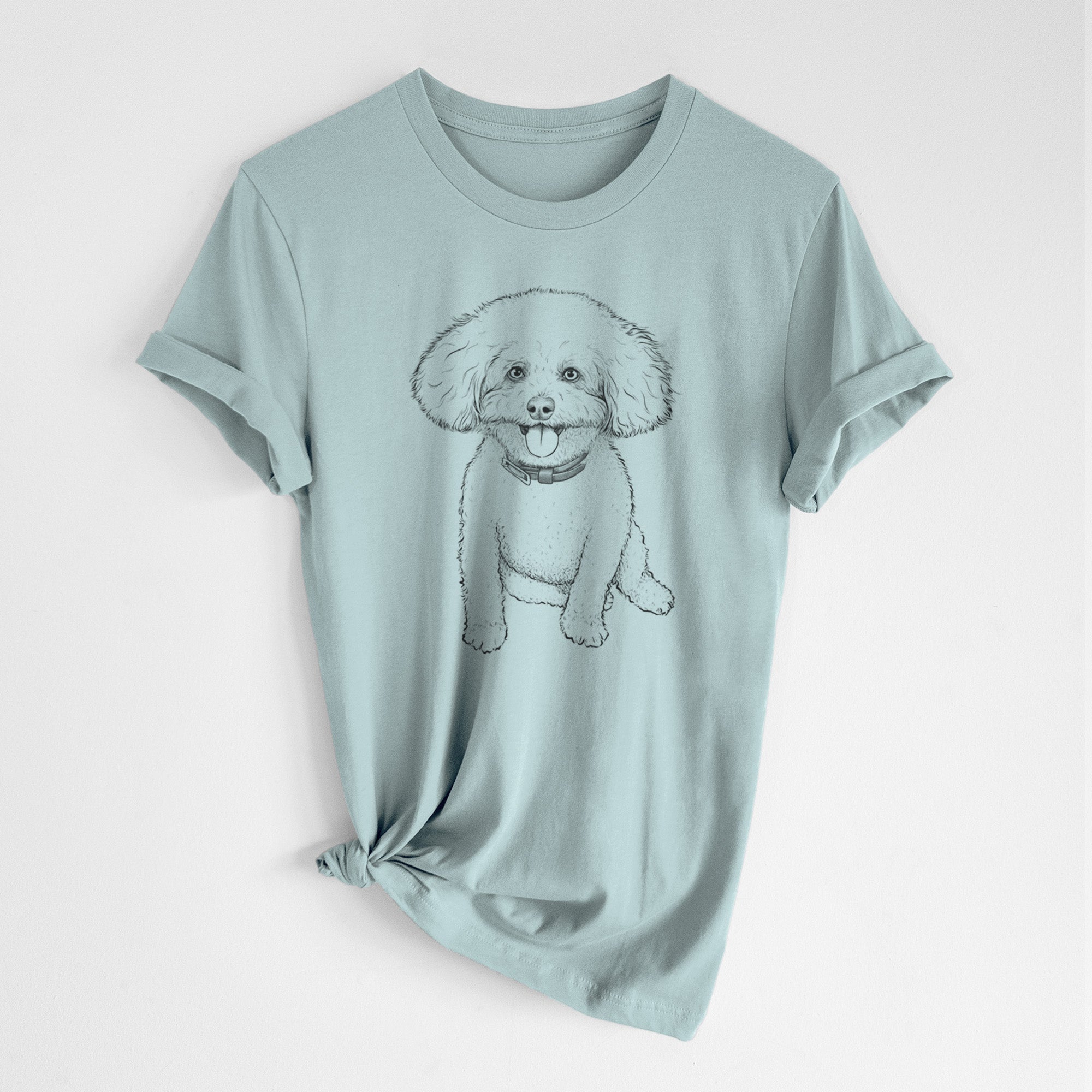 Bare Peyton the Bichon Frise - Unisex Crewneck