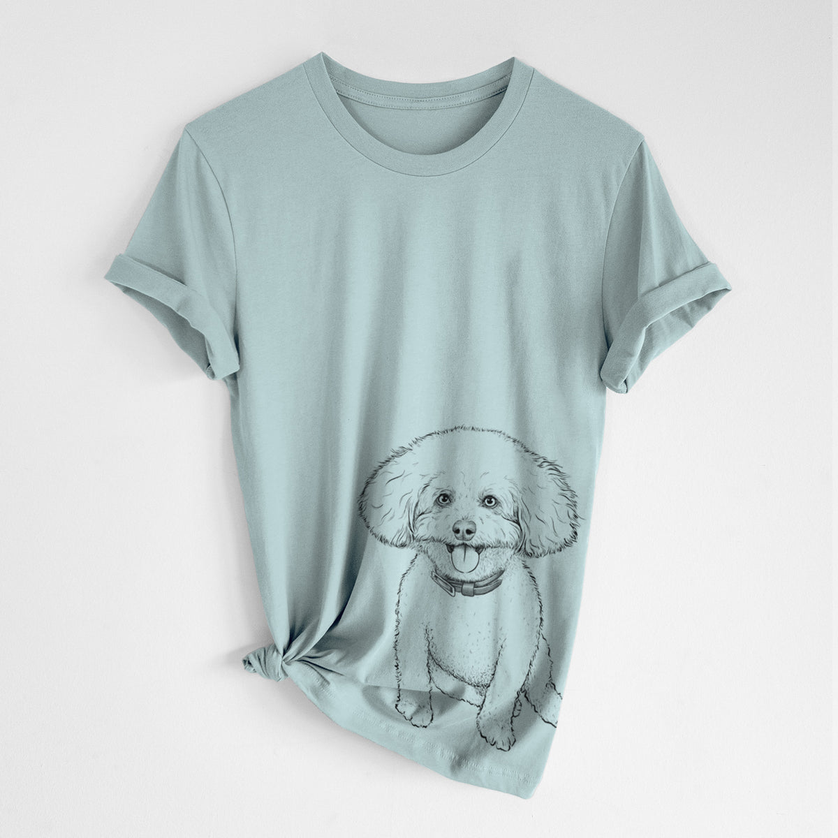 Bare Peyton the Bichon Frise - Unisex Crewneck