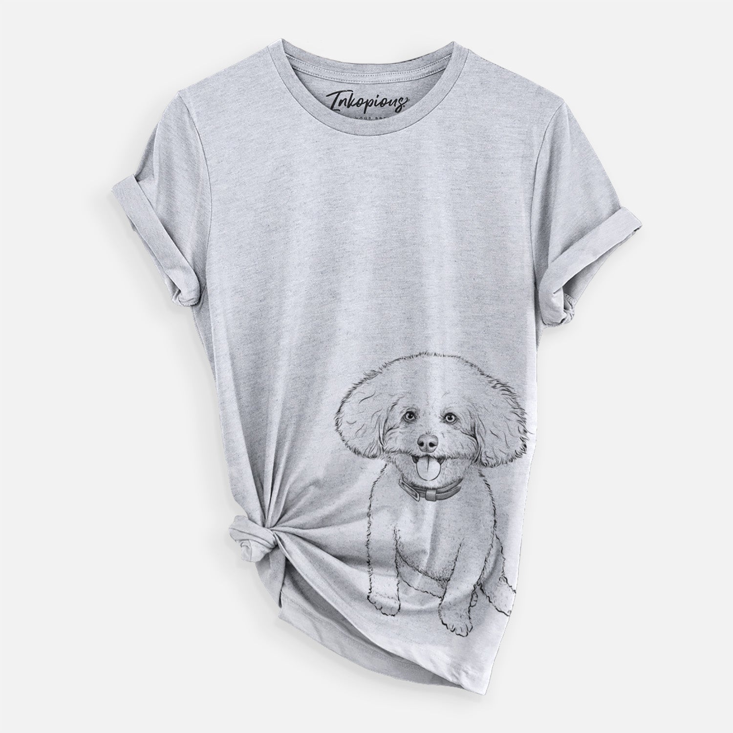 Bare Peyton the Bichon Frise - Unisex Crewneck