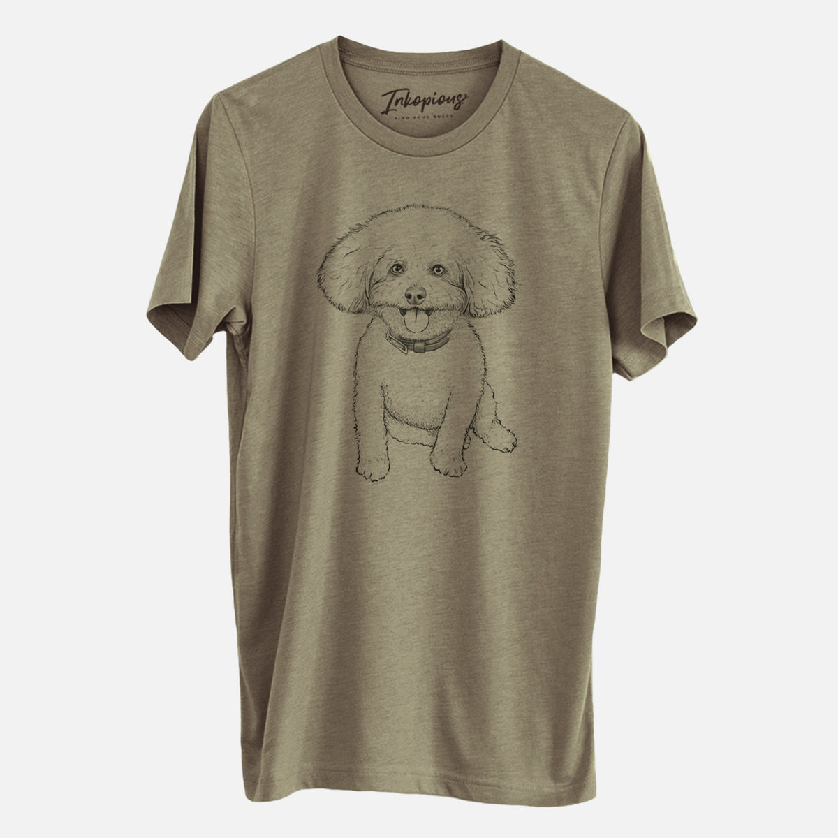 Bare Peyton the Bichon Frise - Unisex Crewneck