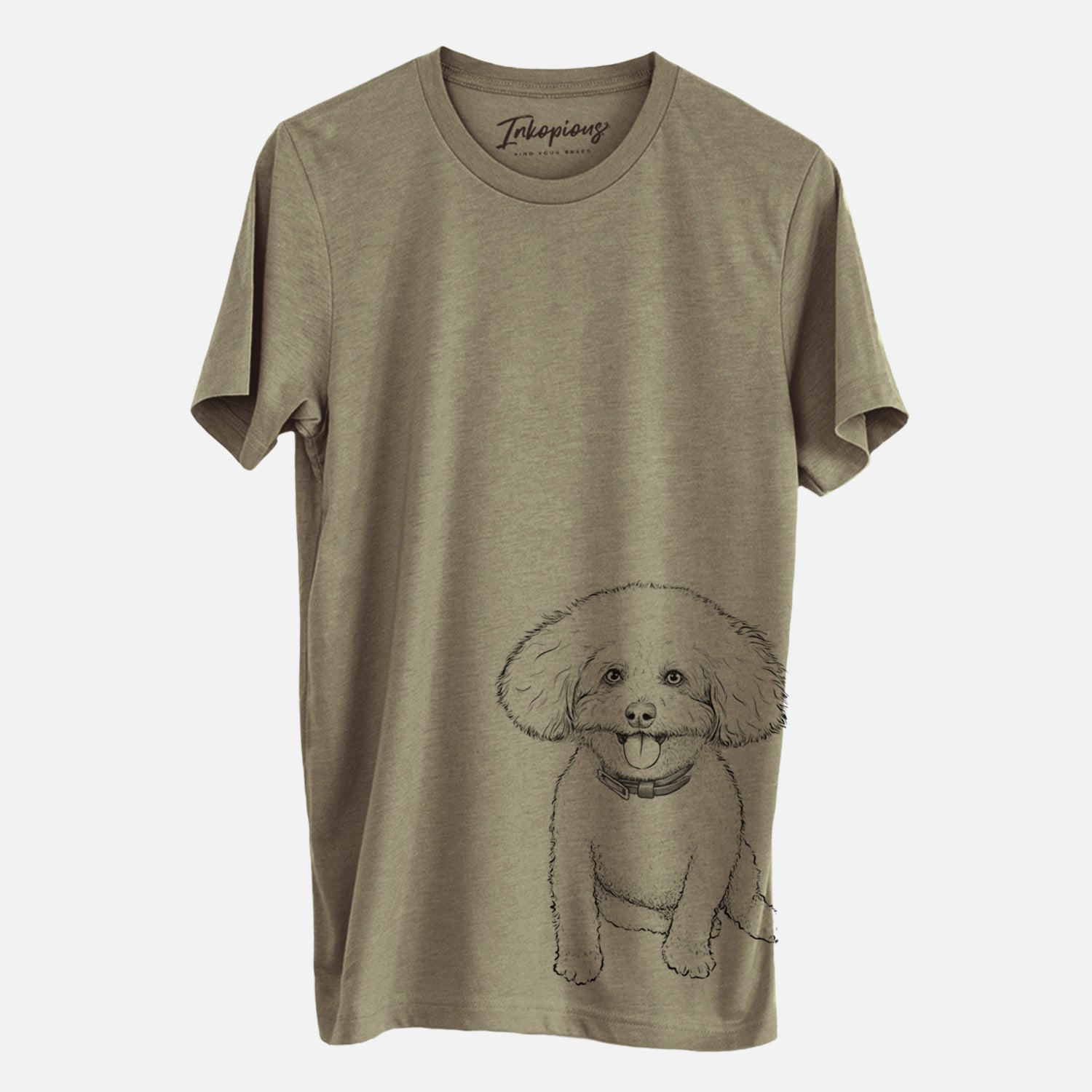 Bare Peyton the Bichon Frise - Unisex Crewneck