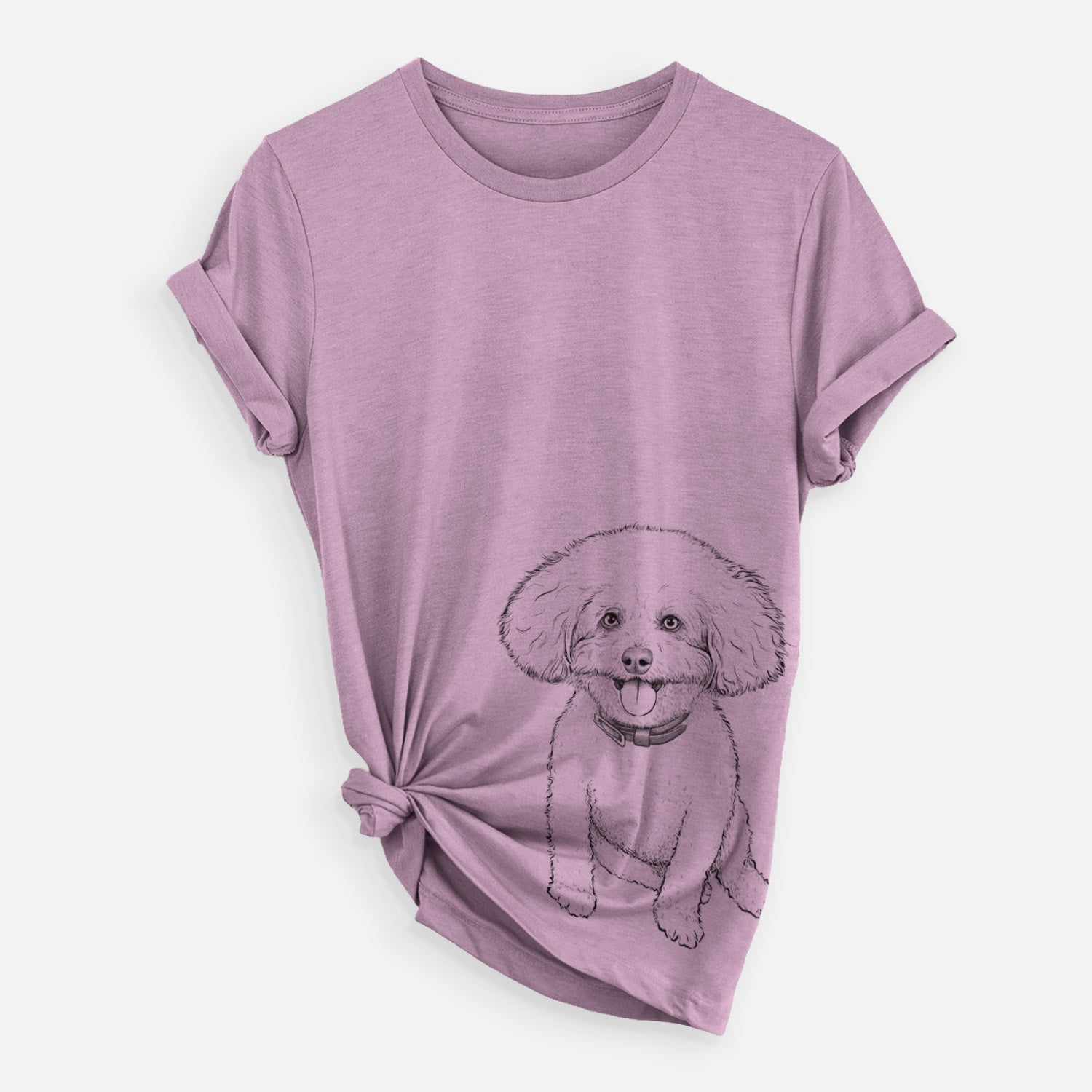Bare Peyton the Bichon Frise - Unisex Crewneck