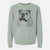 Bare Piggy the English Bulldog - Unisex Pigment Dyed Crew Sweatshirt