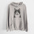 Bare Pinky the Tuxedo Cat - Unisex Pigment Dyed Hoodie