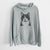 Bare Pinky the Tuxedo Cat - Unisex Pigment Dyed Hoodie