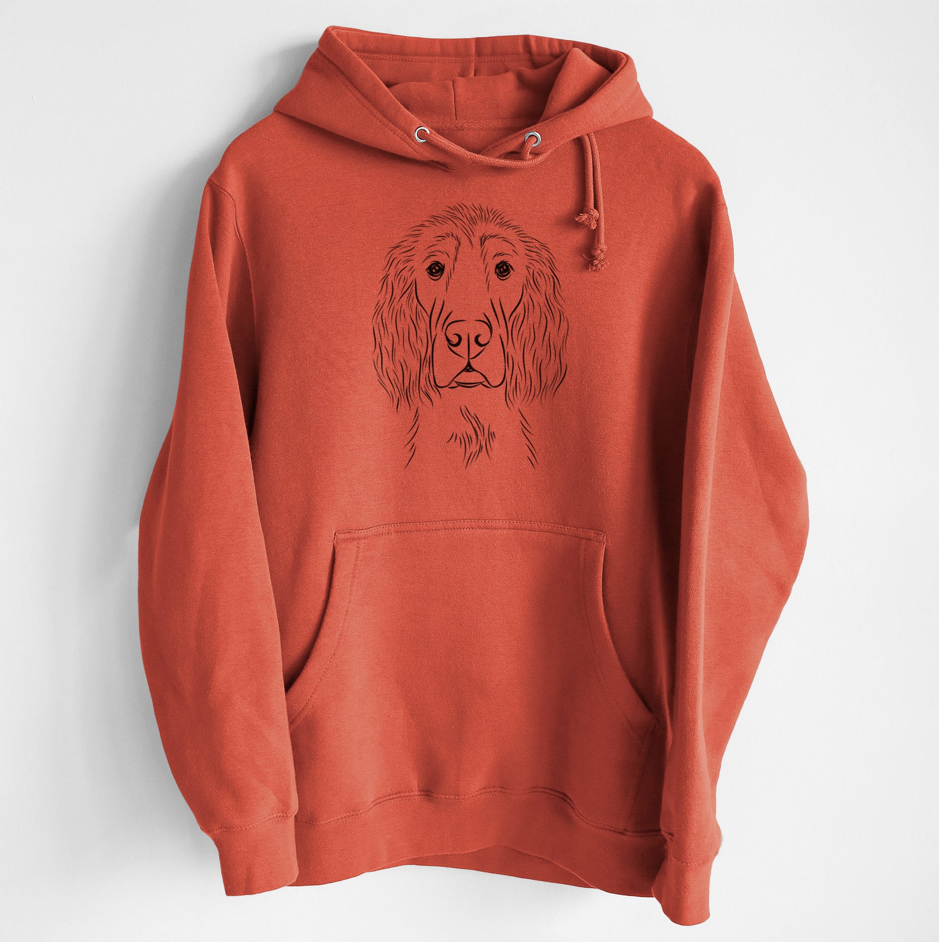Piper the Irish Setter- Heavyweight Fleece Hoodie