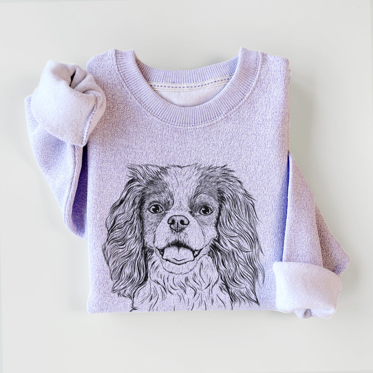 Poppy the Cavalier King Charles Spaniel - Knit Sweatshirt